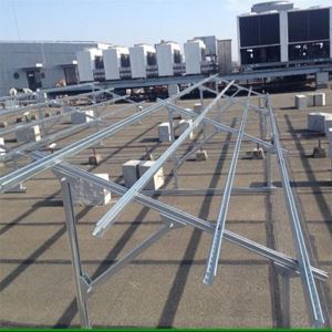 PV Solar Panel Bọc thép Solar Rail / Flat Tile Hook Rail Cài đặt Pin mặt trời