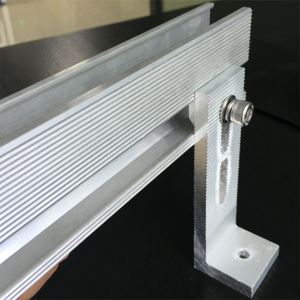Giá đỡ bằng nhôm giá rẻ cố định Nắp L Lò Móc / Tấm Tấm trần Năng Lượng Mặt Trời Chân đế Chân đế L cho Hệ thống Lắp trên Dầm