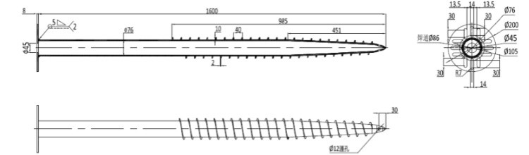 ground screw anchors