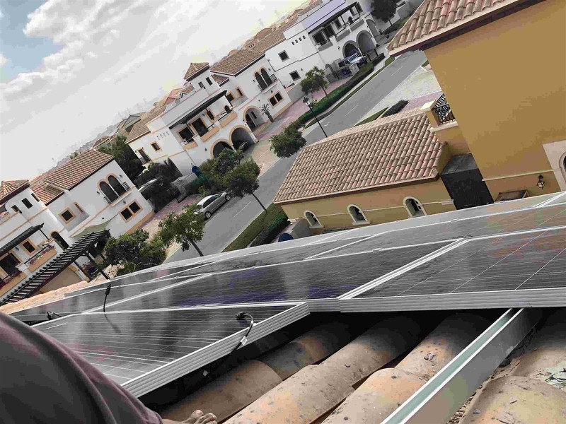 Solar Roof Mount Kit Real Scene Solar Roof Mount Kit Real Scene