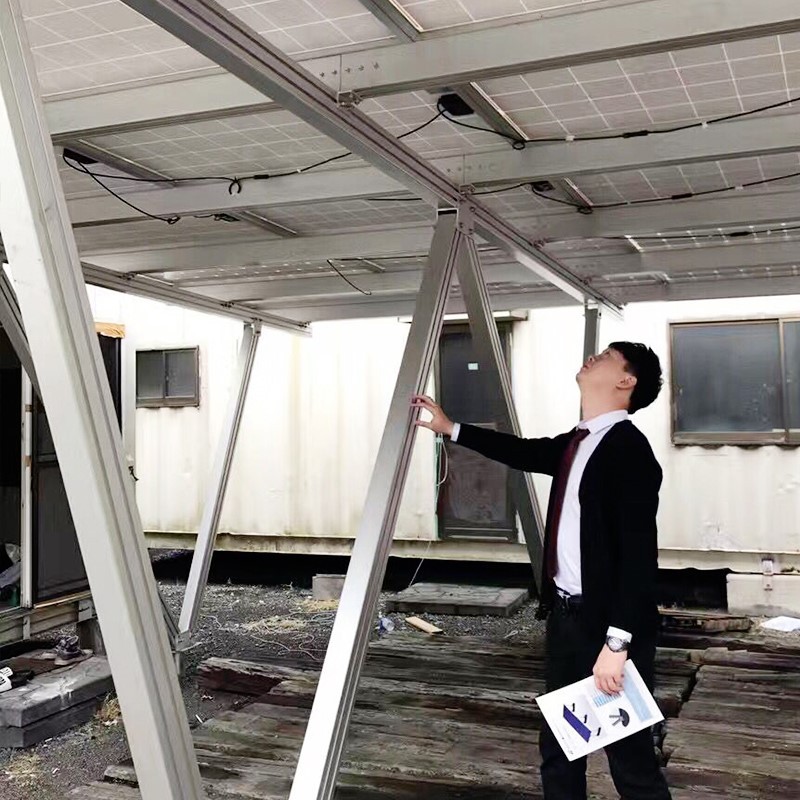 Solar Car Park Real Installation Case_03 Solar Car Park Real Installation Case_03