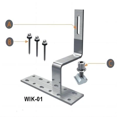 Giá đỡ lắp mái năng lượng mặt trời