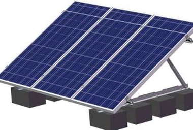 Mái bằng năng lượng mặt trời gắn