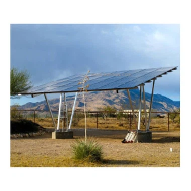 Không thấm nước 2Car nhôm xe cổng năng lượng mặt trời Panel nhôm bãi đậu xe hệ thống Shed Mount